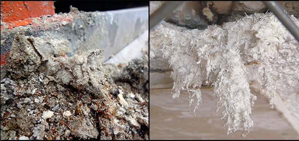 there are 2 types of asbestos materials: friable versus non-friable asbestos